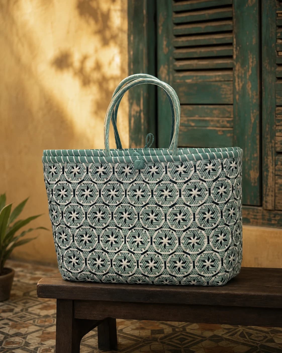 Sage Bamboo Tote